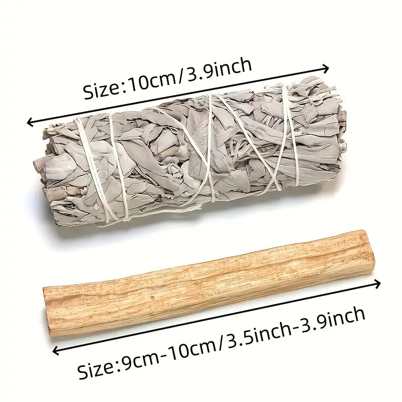 Coffret Sauge Blanche & bâtons de Palo Santo